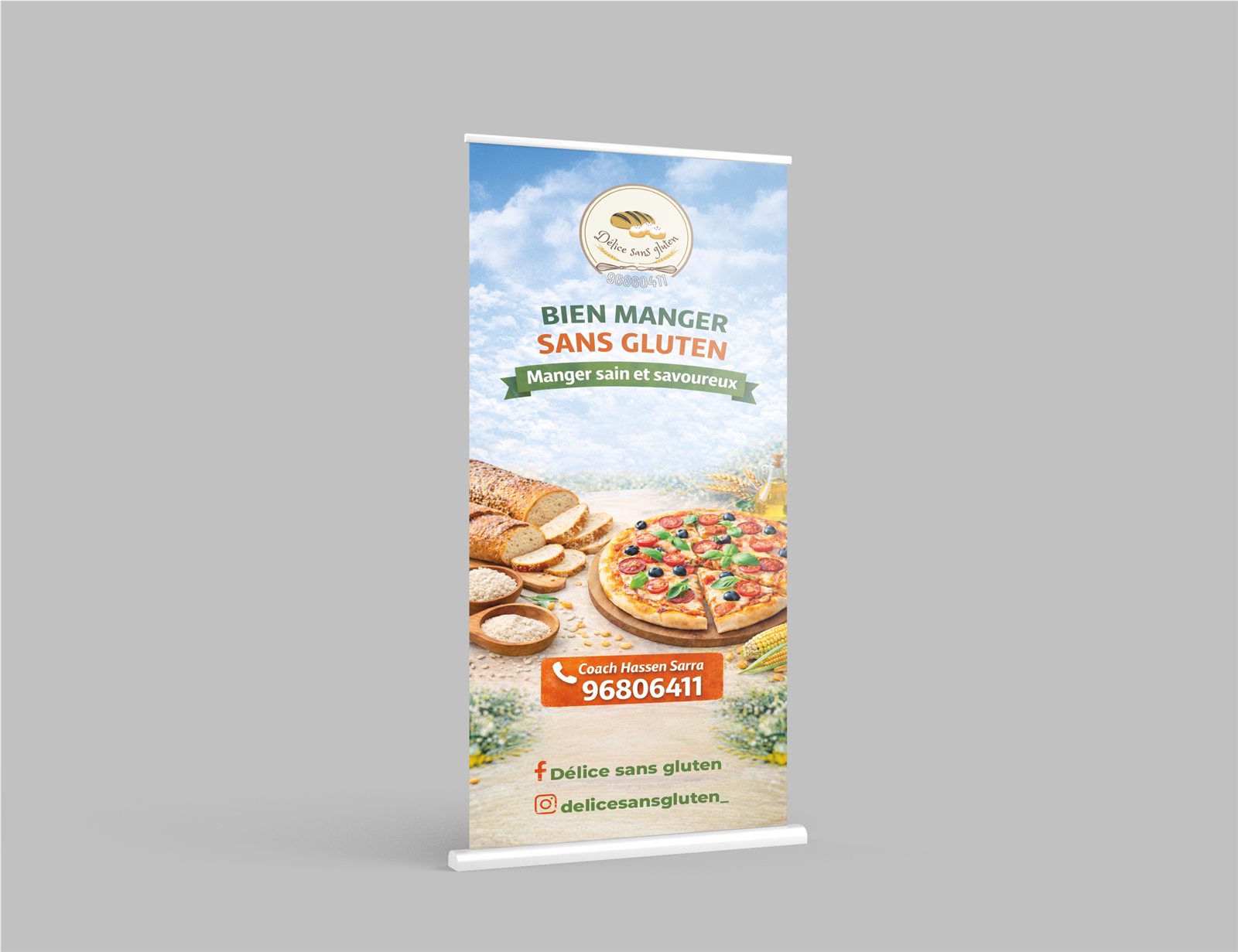 Roll-up — Alimentation