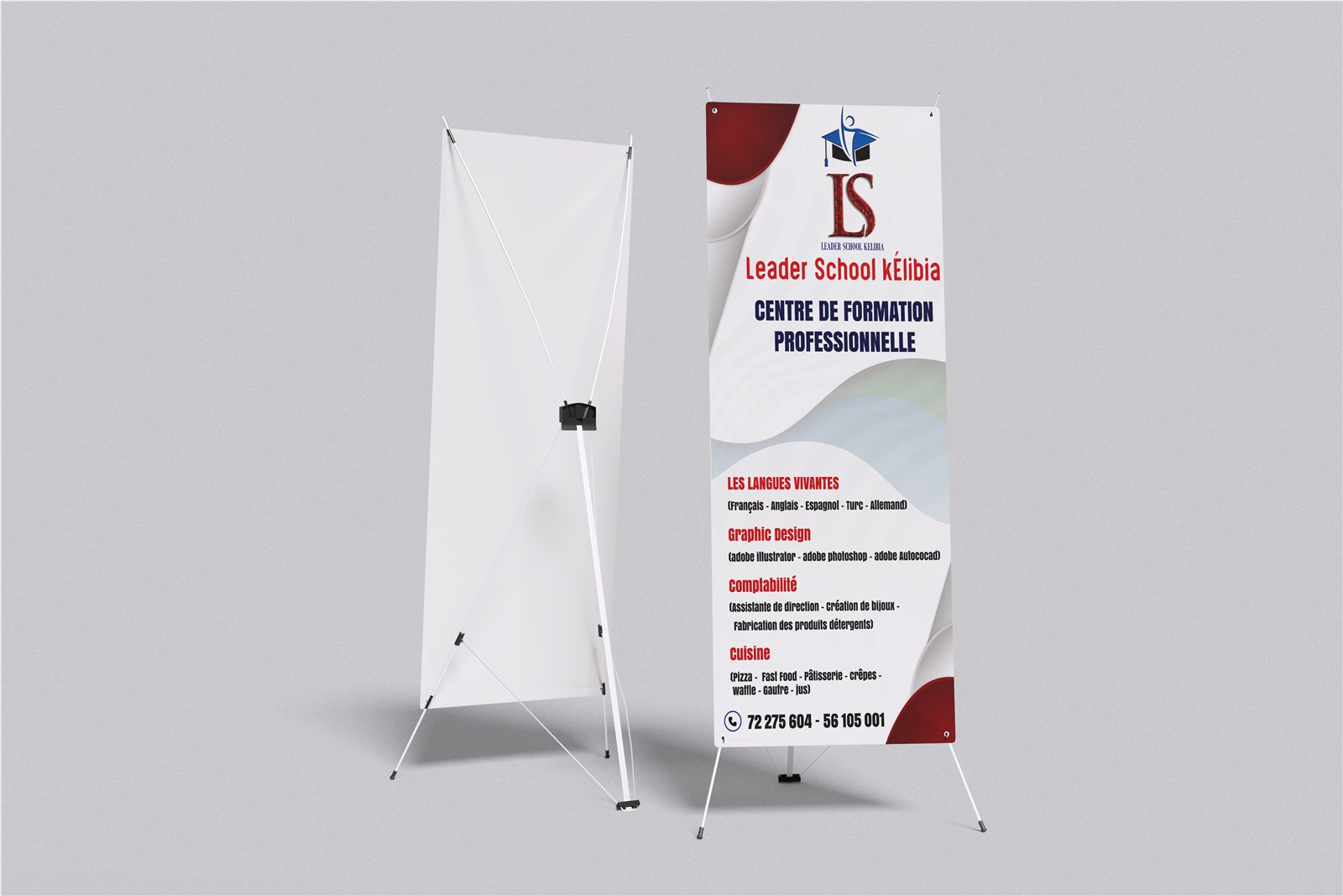 X-banner — Formation